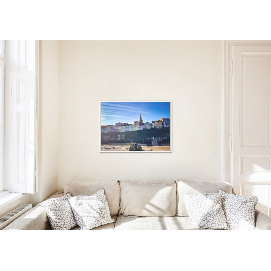 Tenby Harbour Winter Sunlight